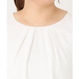 【大きいサイズ/11号サイズあり】2WAYジョーゼットブラウス | eur3 | 詳細画像7 