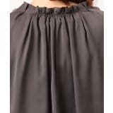 【大きいサイズ/11号サイズあり】タックネックサテンブラウス | eur3 | 詳細画像16 