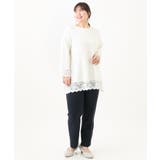【大きいサイズ/11号サイズあり】リーフレースブラウス | eur3 | 詳細画像16 