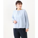【大きいサイズ/11号サイズあり】サテン2WAYブラウス | eur3 | 詳細画像13 