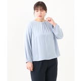 【大きいサイズ/11号サイズあり】サテン2WAYブラウス | eur3 | 詳細画像14 