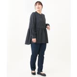 【大きいサイズ/11号サイズあり】ギャザー切り替えジョーゼットブラウス | eur3 | 詳細画像27 