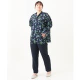 【大きいサイズ】【ロンシャン オールドコレクション】2WAYボウタイブラウス | eur3 | 詳細画像11