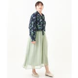 【大きいサイズ】【ロンシャン オールドコレクション】2WAYボウタイブラウス | eur3 | 詳細画像12