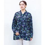 【大きいサイズ】【ロンシャン オールドコレクション】2WAYボウタイブラウス | eur3 | 詳細画像2