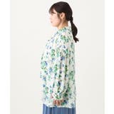 【大きいサイズ】【ロンシャン オールドコレクション】2WAYボウタイブラウス | eur3 | 詳細画像25