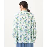 【大きいサイズ】【ロンシャン オールドコレクション】2WAYボウタイブラウス | eur3 | 詳細画像26