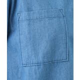 【大きいサイズ/11号サイズあり】2WAYパッチワーク風デニムシャツ | eur3 | 詳細画像18