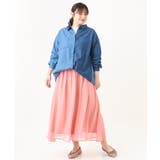 【大きいサイズ/11号サイズあり】2WAYパッチワーク風デニムシャツ | eur3 | 詳細画像26