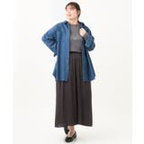 【大きいサイズ/11号サイズあり】2WAYパッチワーク風デニムシャツ | eur3 | 詳細画像31