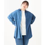 【大きいサイズ/11号サイズあり】2WAYパッチワーク風デニムシャツ | eur3 | 詳細画像7