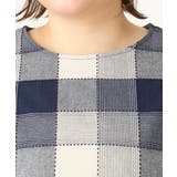 【大きいサイズ】パッチワーク風コットンブラウス | eur3 | 詳細画像13 