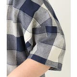 【大きいサイズ】パッチワーク風コットンブラウス | eur3 | 詳細画像14 