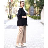 【大きいサイズ】シャーリング刺繍ブラウス | eur3 | 詳細画像18 