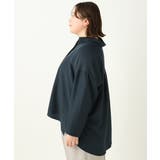 【大きいサイズ】フィブリルサテンドロップショルダーシャツ | eur3 | 詳細画像15 