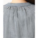 【大きいサイズ】バンドカラーコットンブラウス | eur3 | 詳細画像19