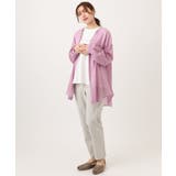 【大きいサイズ】バンドカラーコットンブラウス | eur3 | 詳細画像2