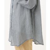 【大きいサイズ】バンドカラーコットンブラウス | eur3 | 詳細画像22