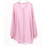 【大きいサイズ】バンドカラーコットンブラウス | eur3 | 詳細画像4