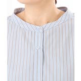 【大きいサイズ】バンドカラーストライプシャツ | eur3 | 詳細画像22 