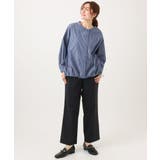 【大きいサイズ】バンドカラーストライプシャツ | eur3 | 詳細画像30 