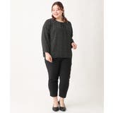 【大きいサイズ/11号サイズあり】サテンタックブラウス | eur3 | 詳細画像21 