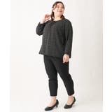 【大きいサイズ/11号サイズあり】サテンタックブラウス | eur3 | 詳細画像22 