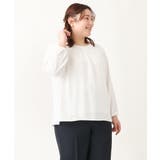 【大きいサイズ/11号サイズあり】サテンタックブラウス | eur3 | 詳細画像4 