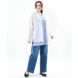 【大きいサイズ】シアードビーブラウス | eur3 | 詳細画像8 