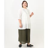 【大きいサイズ】フラワー刺繍ブラウス | eur3 | 詳細画像23 