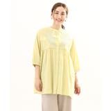 【大きいサイズ】フラワー刺繍ブラウス | eur3 | 詳細画像3 