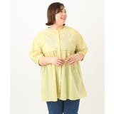 【大きいサイズ】フラワー刺繍ブラウス | eur3 | 詳細画像6 