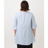 【大きいサイズ/11号サイズあり】Vネックペプラムブラウス | eur3 | 詳細画像10 