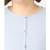 【大きいサイズ/11号サイズあり】Vネックペプラムブラウス | eur3 | 詳細画像11 