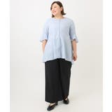 【大きいサイズ/11号サイズあり】Vネックペプラムブラウス | eur3 | 詳細画像16 