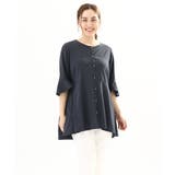 【大きいサイズ/11号サイズあり】Vネックペプラムブラウス | eur3 | 詳細画像17 