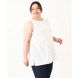 【大きいサイズ】リゾートプリントブラウス＋タンクトップセット | eur3 | 詳細画像16 