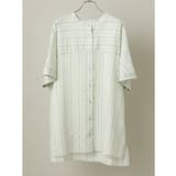 【大きいサイズ】ドビーストライプチュニックブラウス | eur3 | 詳細画像4 