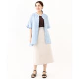 【大きいサイズ】ドビーストライプチュニックブラウス | eur3 | 詳細画像7 