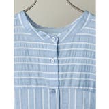 【大きいサイズ】ドビーストライプチュニックブラウス | eur3 | 詳細画像9 