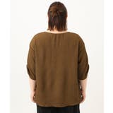 【大きいサイズ】エンボスドットブラウス | eur3 | 詳細画像12 