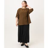 【大きいサイズ】エンボスドットブラウス | eur3 | 詳細画像18 