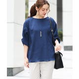 【大きいサイズ】エンボスドットブラウス | eur3 | 詳細画像2 