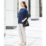 【大きいサイズ】エンボスドットブラウス | eur3 | 詳細画像4 