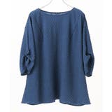 【大きいサイズ】エンボスドットブラウス | eur3 | 詳細画像5 