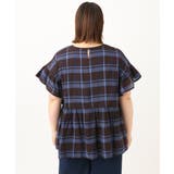 【大きいサイズ】ペプラムブラウス | eur3 | 詳細画像13 