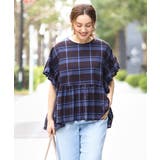 【大きいサイズ】ペプラムブラウス | eur3 | 詳細画像5 