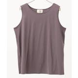 【大きいサイズ/soso×eur3】バンドカラーシャツタンクトップセット | eur3 | 詳細画像21 