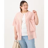 【大きいサイズ/soso×eur3】バンドカラーシャツタンクトップセット | eur3 | 詳細画像3 