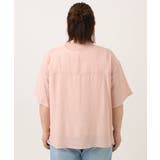 【大きいサイズ/soso×eur3】バンドカラーシャツタンクトップセット | eur3 | 詳細画像6 